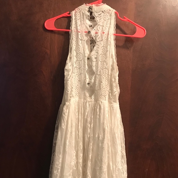 Free People Verushka White Lace Dress - Picture 4 of 6